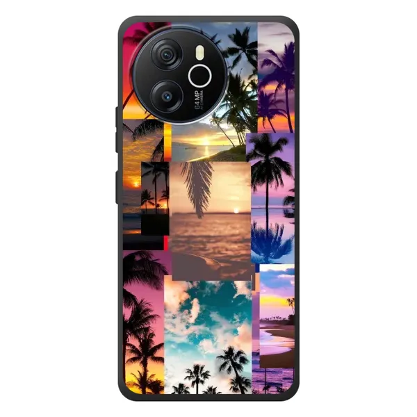 Чехол с принтом «Летний отпуск» для Blackview Shark 8