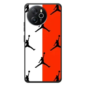 Чехлы для Blackview Shark 8 - с картинкой JORDAN (AlphaPrint) (Лого Джордан)