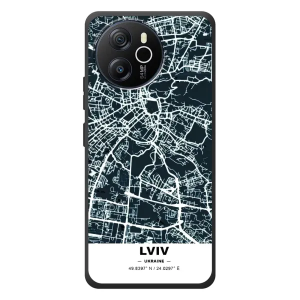 Чехол с принтом «Львов» для Blackview Shark 8