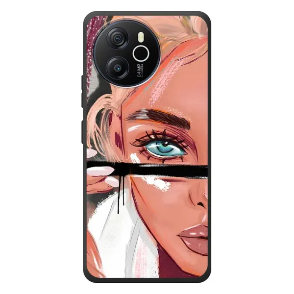 Чехол с принтом «Макияж» для Blackview Shark 8
