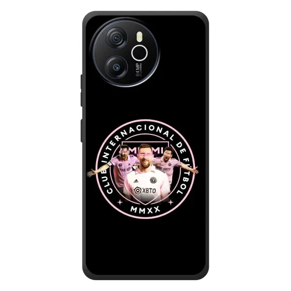 Чехол с принтом «Месси в лого» для Blackview Shark 8