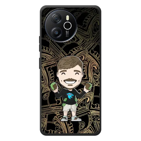 Чехол с принтом «Mister Beast» для Blackview Shark 8