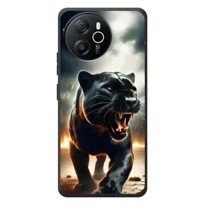 Чохол з картинкою 'Хижаки' для Blackview Shark 8 (Чорна пантера)