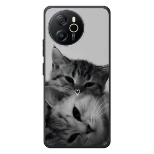 Чехол с принтом «Пара котов» для Blackview Shark 8