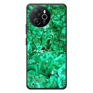 Мраморный чехол на Blackview Shark 8 (VPrint) (Салатный Мрамор)