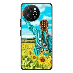 Чехол для Патриота Украины Blackview Shark 8 - (AlphaPrint) (Украиночка)