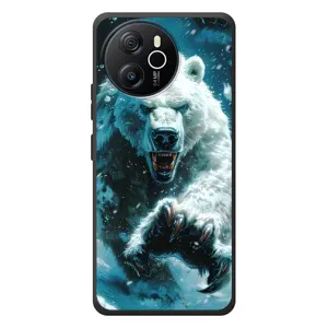 Чохол з картинкою 'Хижаки' для Blackview Shark 8 (Полярний ведмідь)