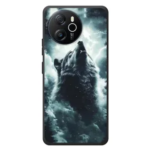 Чохол з картинкою 'Хижаки' для Blackview Shark 8 (Вовк у хмарах)