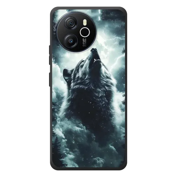 Чохол з принтом «Вовк у хмарах» для Blackview Shark 8 Чохол з принтом «Вовк у хмарах» для Blackview Shark 8