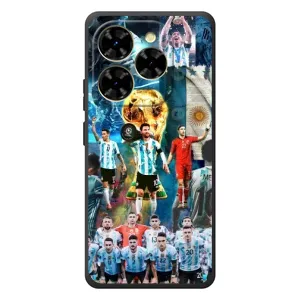 Чохли Мессі для Blackview Shark 9 (AlphaPrint) (Аргентина Мессі)