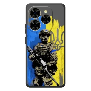 Чехлы с картинкой ЗСУ для Blackview Shark 9 (AlphaPrint) (АРТ солдат)