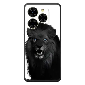 Чохли з картинкою животних Blackview Shark 9 (Чорний ЛЕВ)