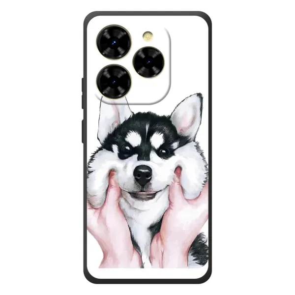 Чехол с принтом «Довольный Хаски» для Blackview Shark 9