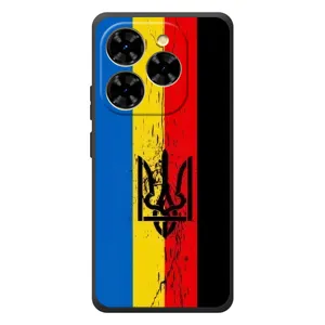 Украинские Чехлы для Blackview Shark 9 с картинкой УПА (AlphaPrint) (Прапор УПА)