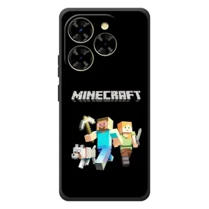 Чохол Майнкрафт на Blackview Shark 9 (AlphaPrint) Minecraft (герої Minecraft)