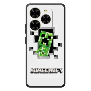 Чохол Майнкрафт на Blackview Shark 9 (AlphaPrint) Minecraft (кріпер Майнкрафт)