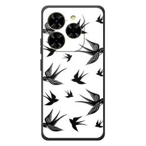 Чохол з пташками на Blackview Shark 9 (VPrint) (Ластівки)