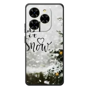 Новорічні, Святкові Чохли для Blackview Shark 9 - 2024 год (Let it snow)