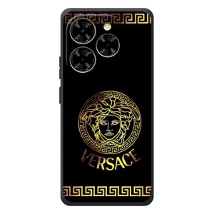 Чохли VERSACE для Чорнийвид Шарк 9 (PREMIUMPrint) (Logo Versace)