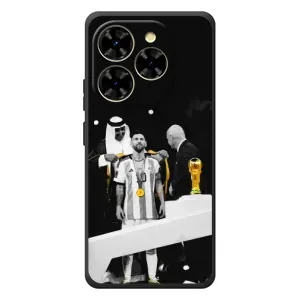 Чохли для Blackview Shark 9 (Leo чемпіон) (AlphaPrint) (Мессі коронований)