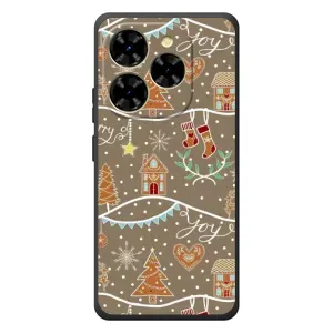 Новорічні, Святкові Чохли для Blackview Shark 9 - 2024 год (Новорічні пряники)