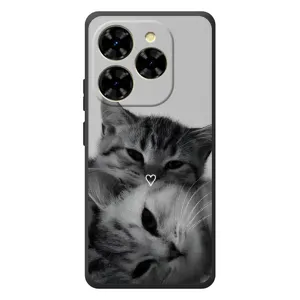 Чохол з малюнком кіт на Blackview Shark 9 (Пара котів)
