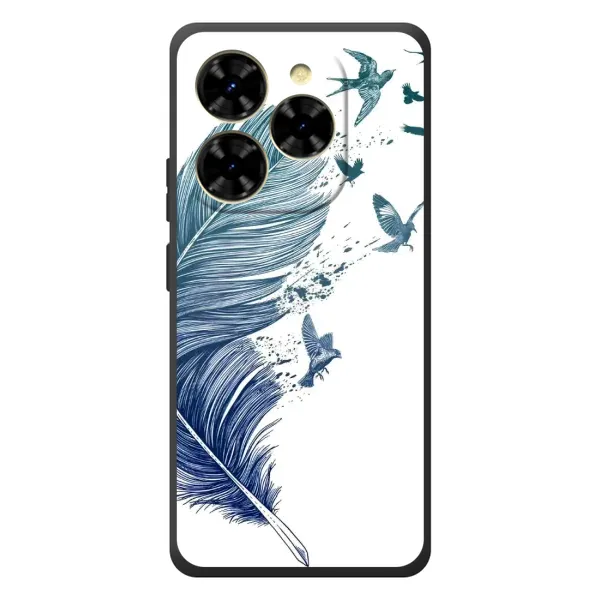 Чехол с принтом «Перышко» для Blackview Shark 9