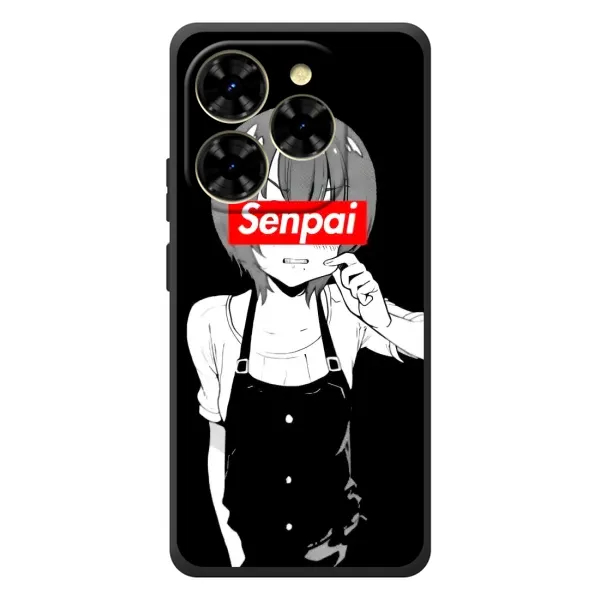 Чохол з принтом «Senpai» для Blackview Shark 9 Чохол з принтом «Senpai» для Blackview Shark 9