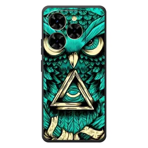 Чохол з пташками на Blackview Shark 9 (VPrint) (Сова з оком)