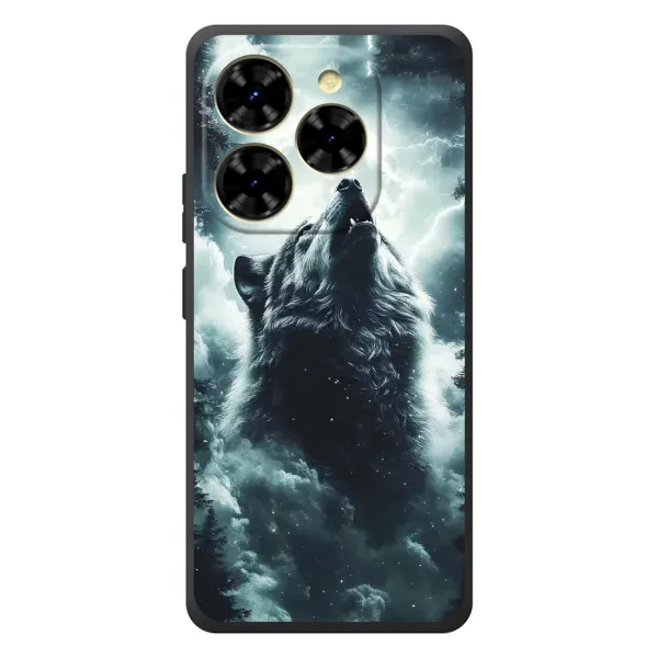 Чохол з принтом «Вовк у хмарах» для Blackview Shark 9