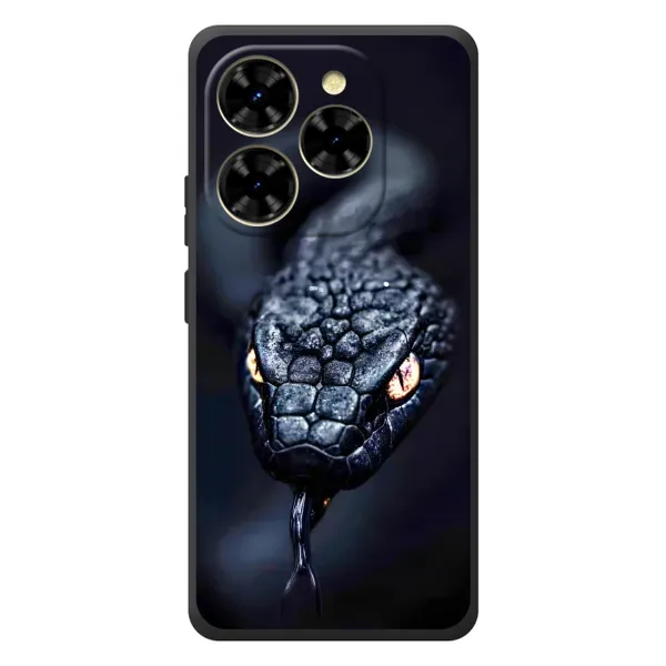 Чохол з принтом «Чорна змія» для Blackview Shark 9