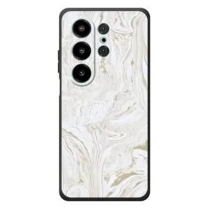 Мраморный чехол на Blackview Wave 10 (VPrint) (Белый мрамор)