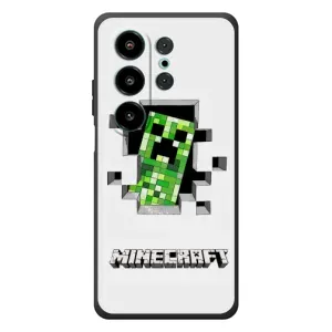 Чехол Майнкрафт на Blackview Wave 10 (AlphaPrint) Minecraft (крипер Майнкрафт)