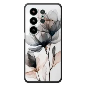 Чехол с цветочным принтом на Блэквью Вейв 10 (Цветы на белом)