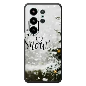 Новогодние, Праздничные Чехлы для Blackview Wave 10 - 2024 год (Let it snow)