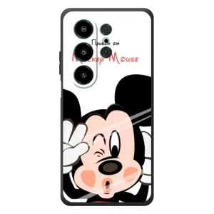 Эксклюзивный чехол для Blackview Wave 10 (AlphaPrint - Мультяшные) (Маус Микки)
