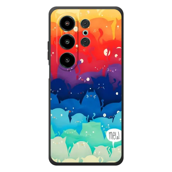 Чехол с принтом «Mew» для Blackview Wave 10