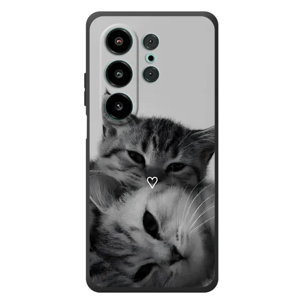 Чехол с принтом «Пара котов» для Blackview Wave 10