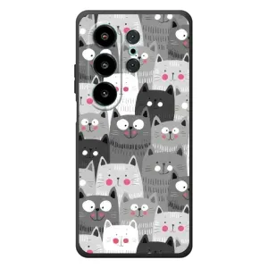 Чехлы с Котиками для Blackview Wave 10 (VPrint) (Рисованные котики)