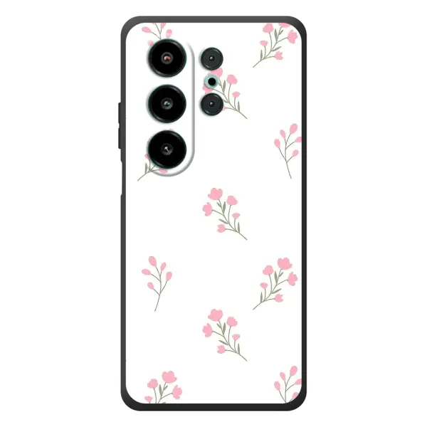 Чехол с принтом «Розовые цветы» для Blackview Wave 10