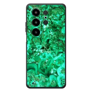 Мраморный чехол на Blackview Wave 10 (VPrint) (Салатный Мрамор)