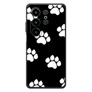 Чехлы с собаками для Blackview Wave 10 (VPrint) (Следы собаки)