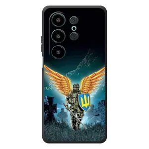 Чехлы с картинкой ЗСУ для Blackview Wave 10 (AlphaPrint) (Солдат ЗСУ)