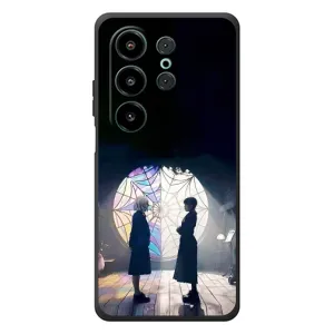Чехлы Венсдей на Blackview Wave 10 Уэнсдей (AlphaPrint) (Уэнздей и Инид)