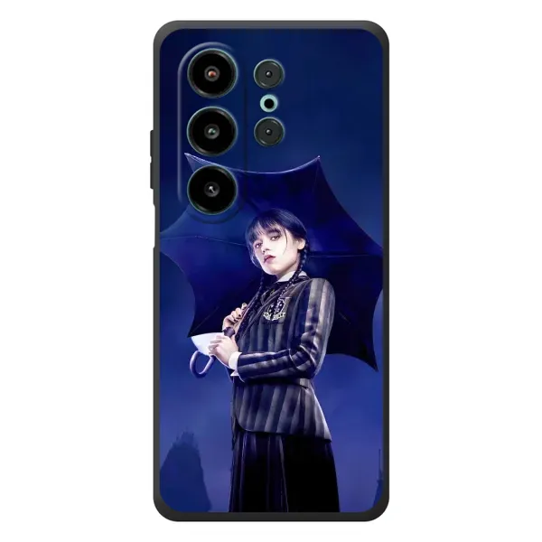 Чехол с принтом «Уэнздей с зонтом» для Blackview Wave 10