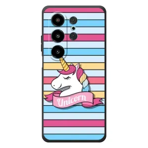 Чехол для Блэквью Вейв 10 - (Единорожки - Новинки) (AlphaPrint) (Unicorn)