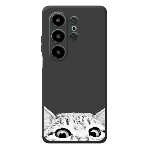 Чехол с принтом «Выглядывает кот» для Blackview Wave 10