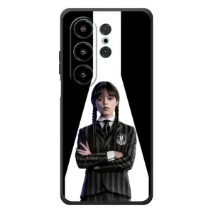 Чехлы Венсдей на Blackview Wave 10 Уэнсдей (AlphaPrint) (W-Wednesday)