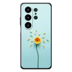 Чехлы с Цветами для Blackview Wave 10 (VPrint) (Желтый цветок)