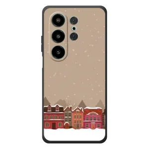 Новогодние, Праздничные Чехлы для Blackview Wave 10 - 2024 год (Зимний город)